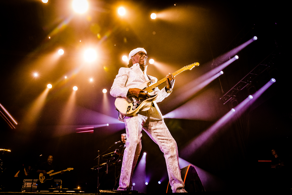 Nile Rodgers degli Chic