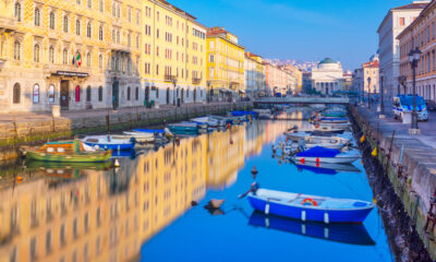 Canal grande, Trieste - innalzamento del mare
