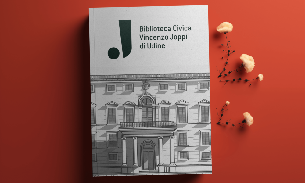 Il nuovo logo della biblioteca civica Vincenzo Joppi