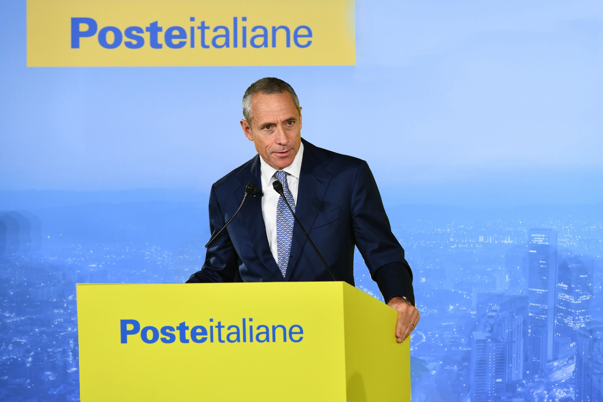 Matteo Del Fante amministratore delegato Poste Italiane