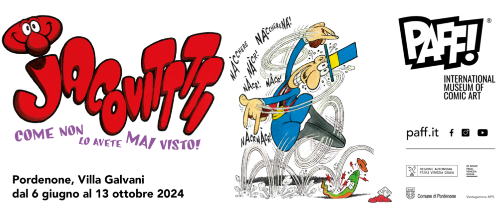 Mostra di Jacovitti - Arte e fumetto, una mostra tributo a Jacovitti al Paff! di Pordenone