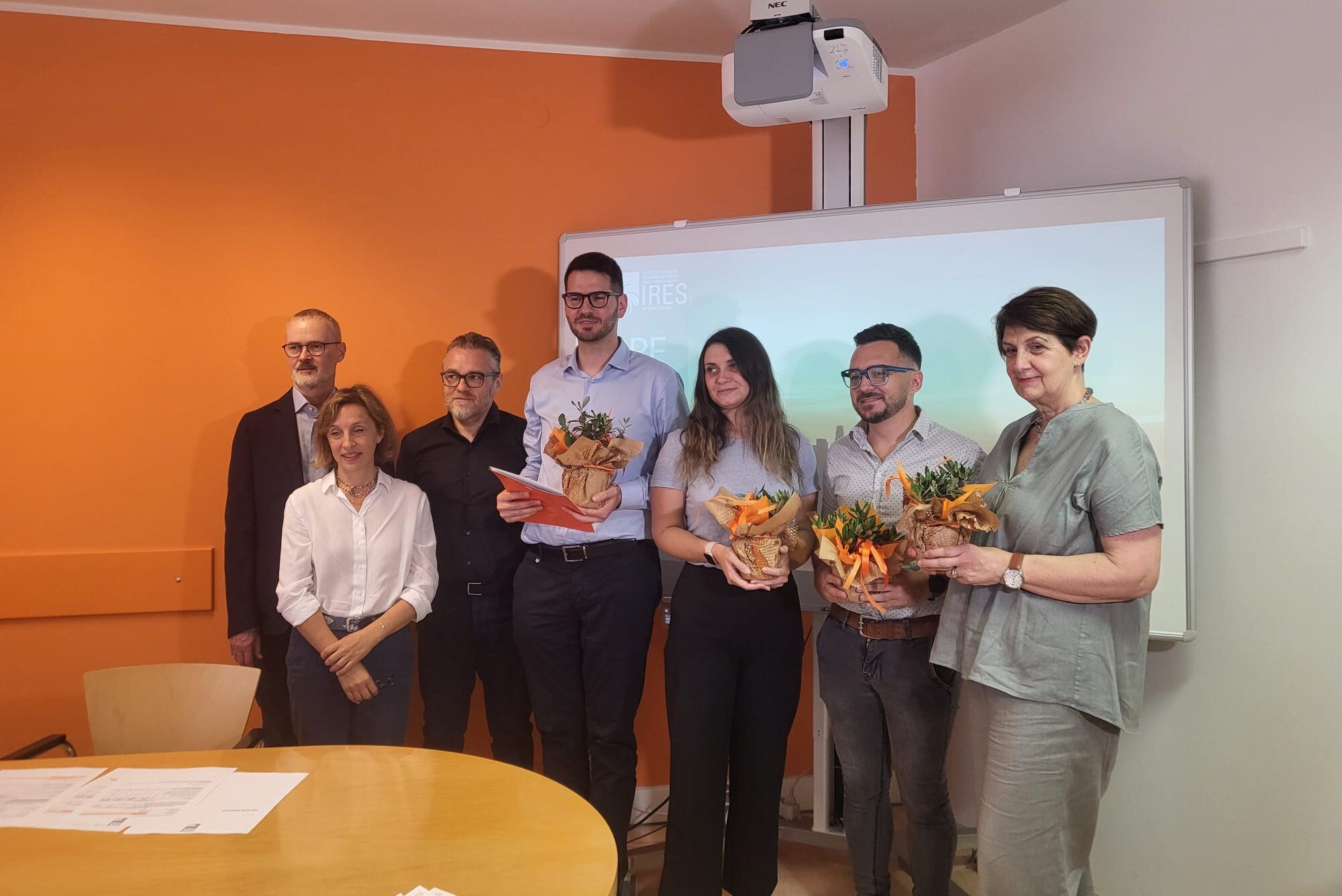 Consegna del Premio di laurea Domenico Tranquilli - IRES FVG