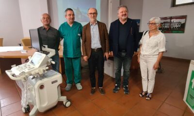 Il nuovo ecografo donato all'ospedale di Gorizia - Urologia Gorizia