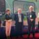 L'assessore Amirante alla presentazione del nuovo treno regionale - Gorizia, presentato il nuovo treno regionale con livrea GO!2025