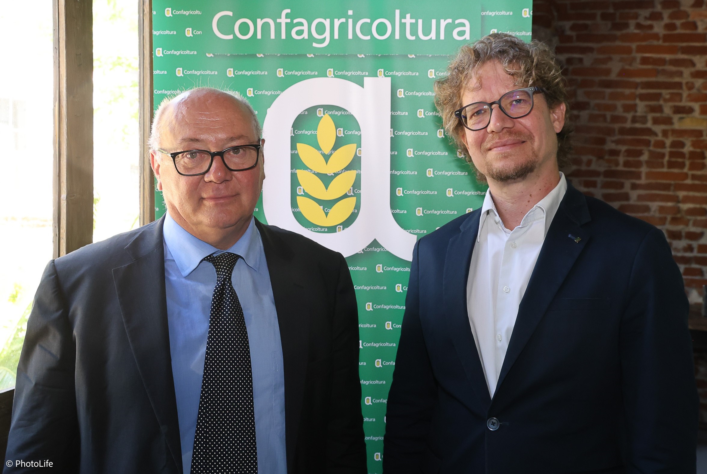 Giovanni Giavedoni (sx) e Thurn Valsassina (dx) - Confagricoltura Udine