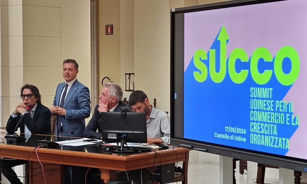 Presentazione Succo (Summit Udinese per il Commercio e la Crescita Organizzata) - Commercio Udine
