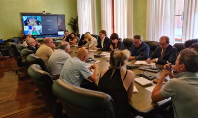 Un momento della riunione sulla crisi Tirso svoltasi oggi a Trieste - Crisi Tirso, la Regione FVG chiede rispetto e soluzioni urgenti