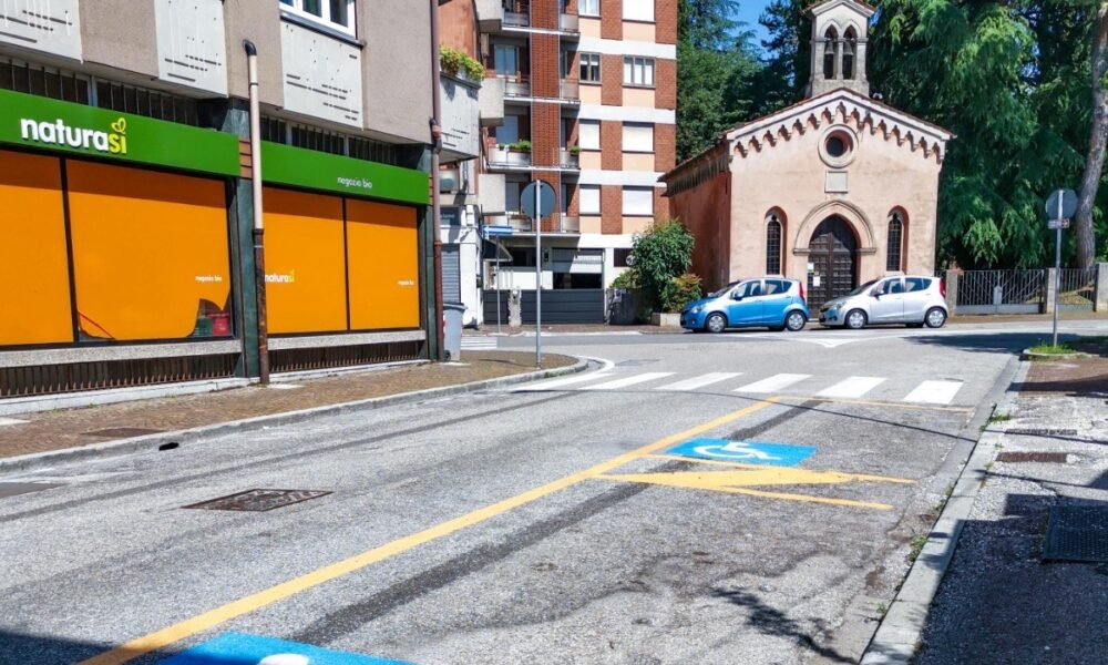 Via bersaglio, Udine - interventi