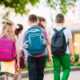 Gruppo di ragazzi a scuola - Scuola San Giorgio di Nogaro, al via i lavori per la sicurezza degli studenti