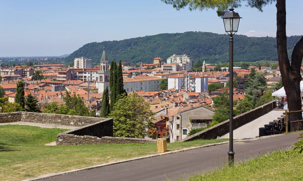 Vista di Gorizia - Presa di Gorizia, 108° anniversario e commemorazione al Parco della Rimembranza