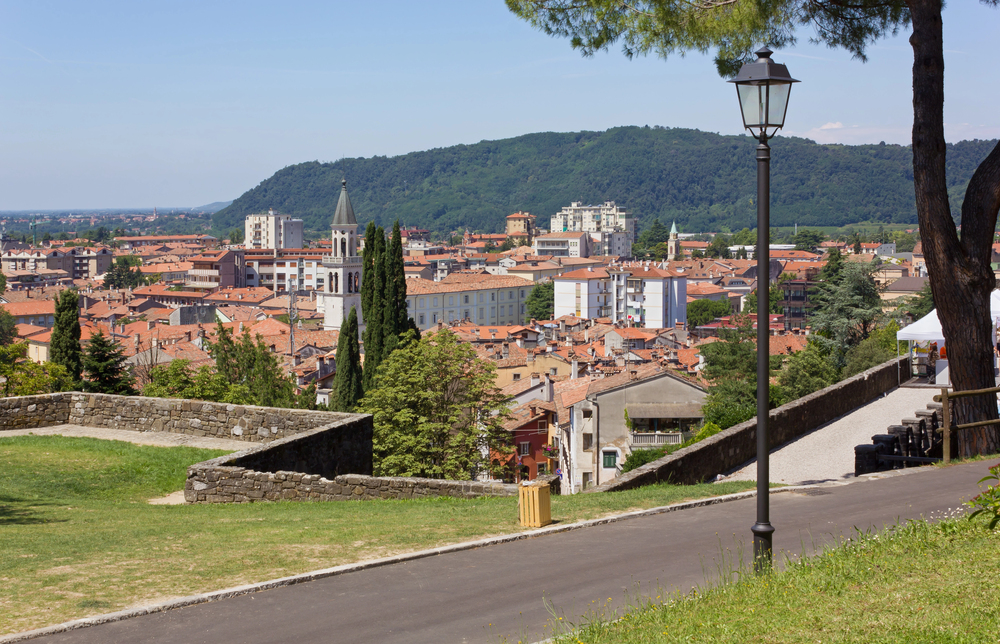 Vista di Gorizia - Presa di Gorizia, 108° anniversario e commemorazione al Parco della Rimembranza