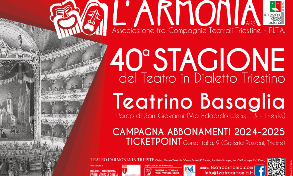 40ª Stagione del Teatro in Dialetto Triestino