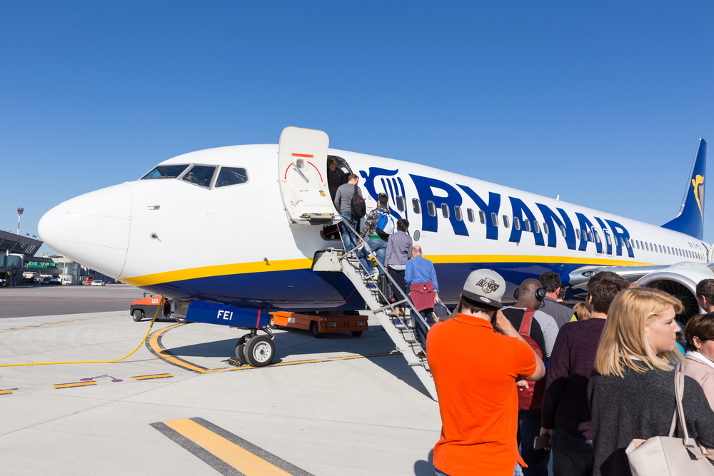 Imbarco Ryanair all'aeroporto di Trieste - Nuova rotta Ryanair, Trieste-Stoccolma disponibile per l'estate 2025