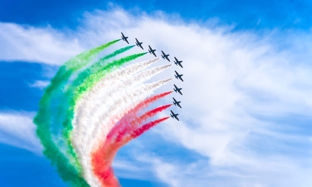 Le Frecce Tricolori - W Lignano, lo spettacolo delle Frecce Tricolori