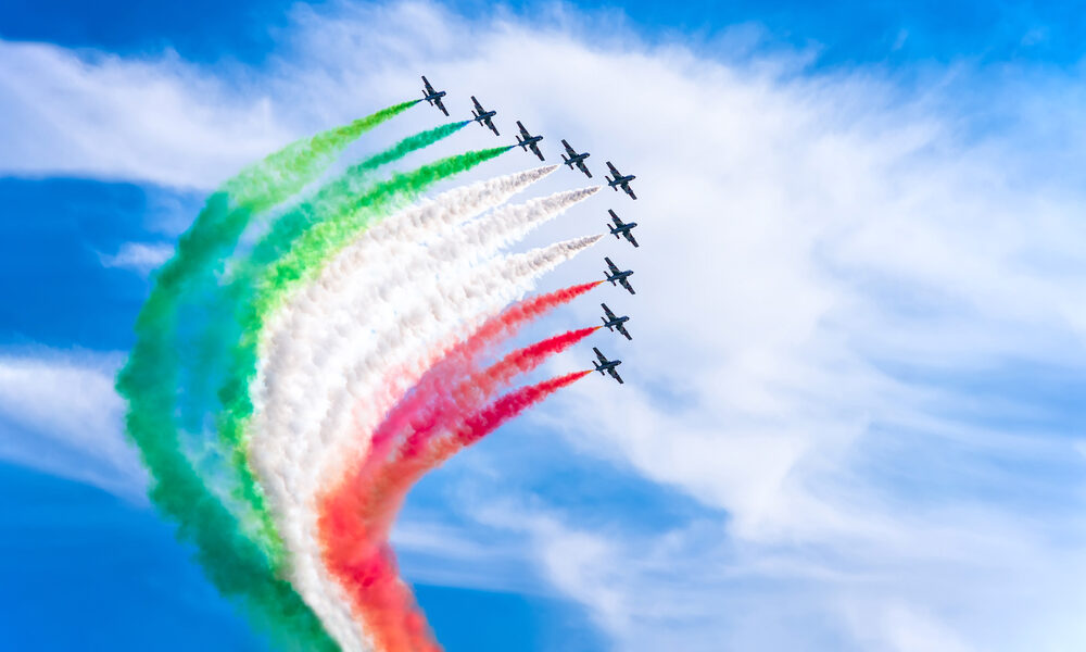 Le Frecce Tricolori - W Lignano, lo spettacolo delle Frecce Tricolori