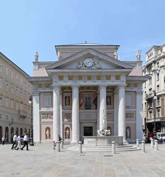 Piazza della Borsa a Trieste