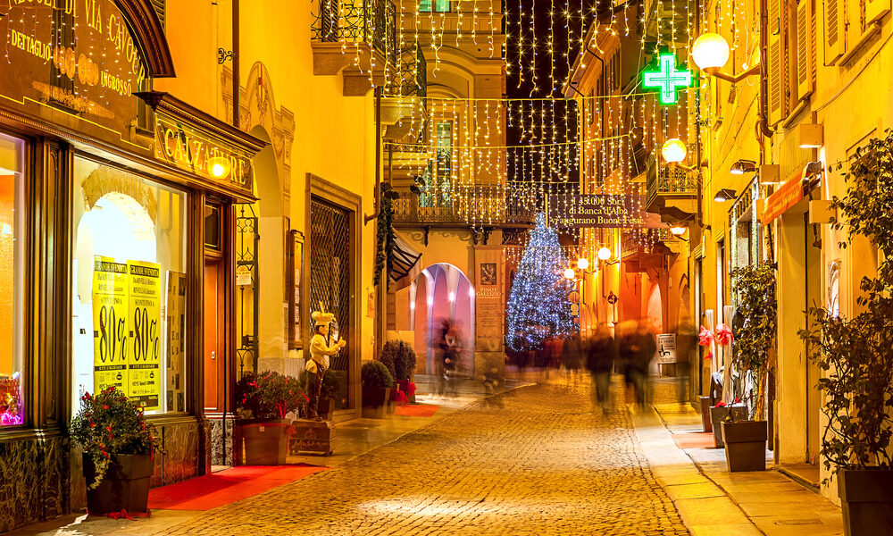 Decorazioni natalizia in strada - Natale a Udine