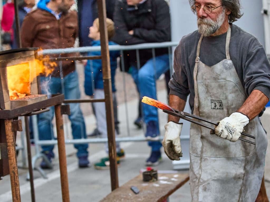 Dimostrazioni di forgiatura