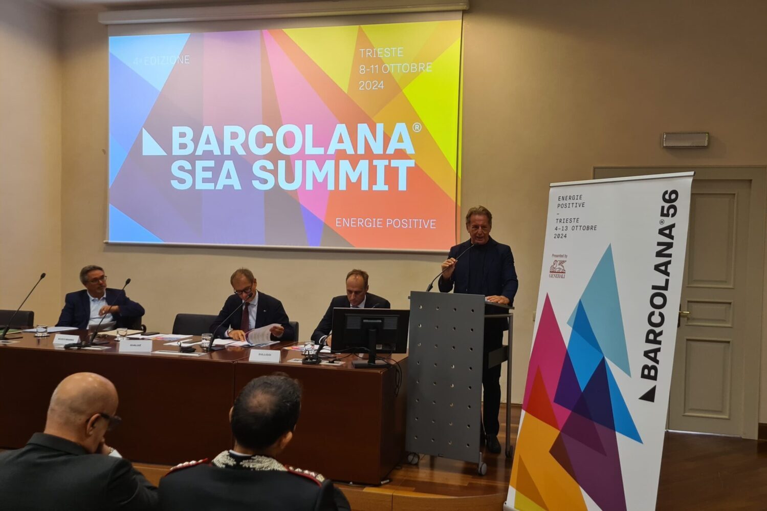 La presentazione del programma dell’edizione 2024 del Barcolana Sea Summit