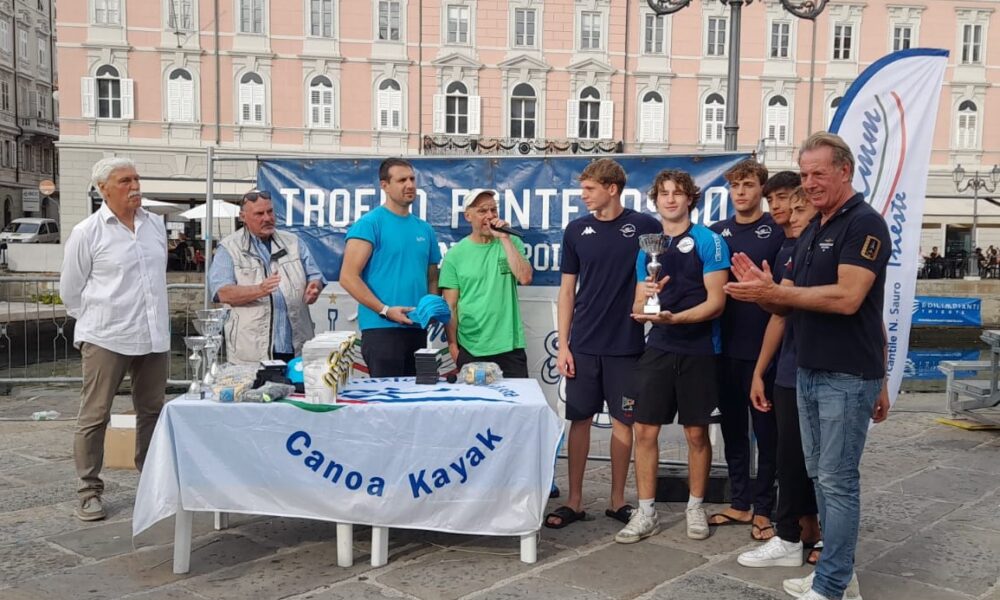 L'assessore Scoccimarro alle premiazioni del Trofeo Ponterosso