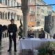 La cerimonia dell'anniversario della Polizia locale