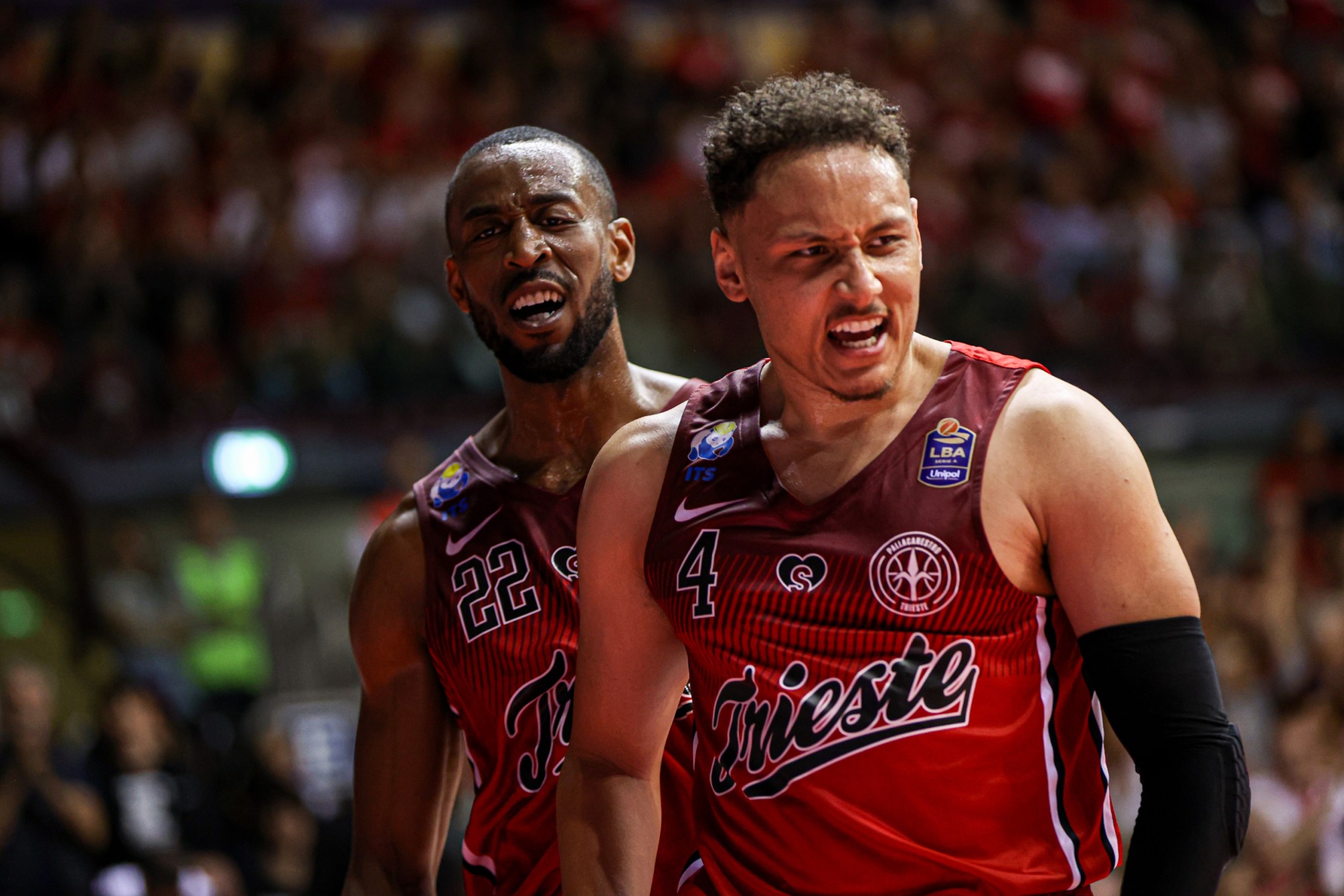 Markel Brown e Colbey Ross - Pallacanestro Trieste