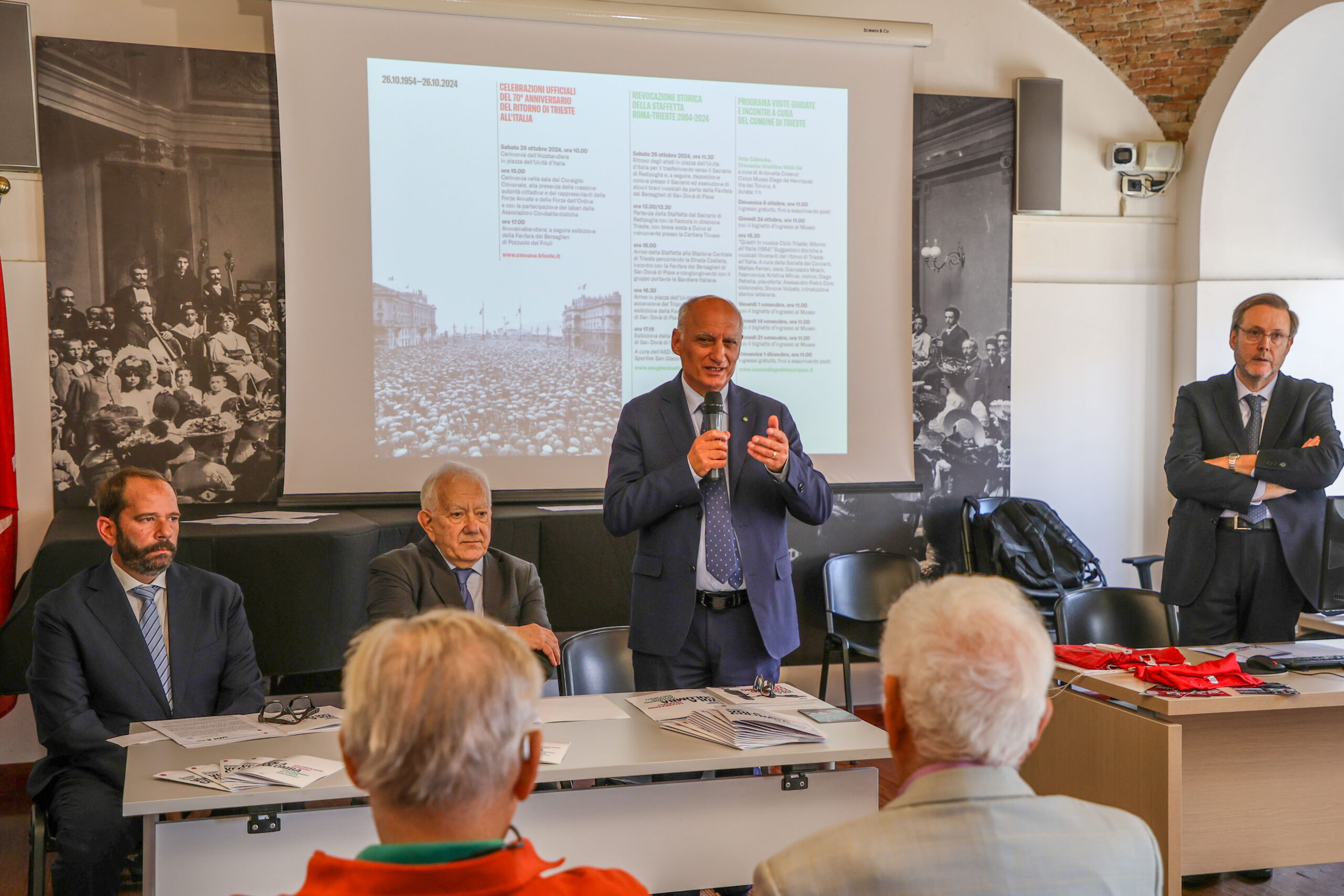 Presentazione programma festeggiamenti per il 70° anniversario del ritorno di Trieste all’Italia