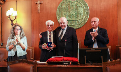 Consegna della Civica Benemerenza a Massimo Paniccia