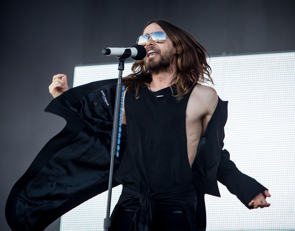 Jared Leto dei Thirty Seconds to Mars