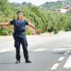 Posto di blocco carabinieri