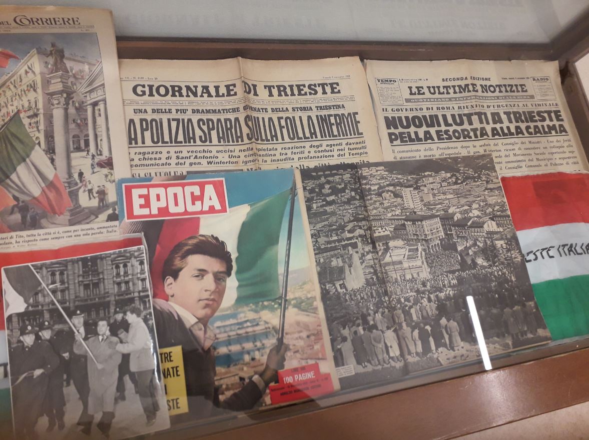 Ritagli di giornale che ricordano quel periodo