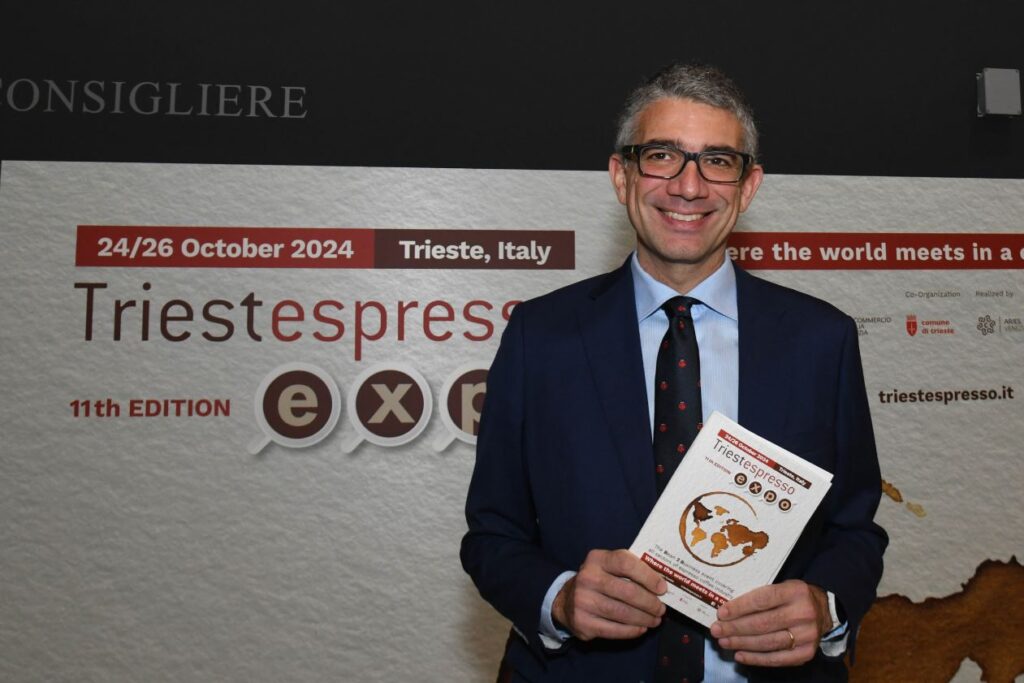 L'assessore Pierpaolo Roberti a Triestespresso Expo 2024