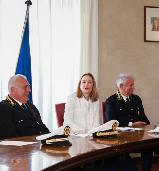 Conferenza stampa sull'attività del NPA e del NGA della Polizia Locale di Trieste