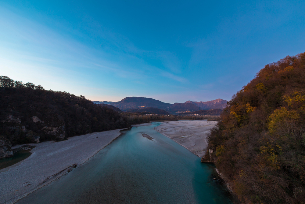 Il fiume Tagliamento