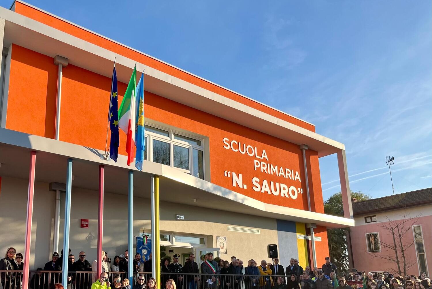 La scuola Nazario Sauro di Fagnigola di Azzano Decimo