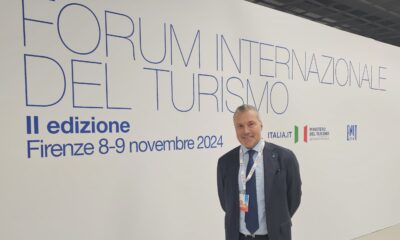 L'assessore Sergio Emidio Bini al Forum internazionale del Turismo a Firenze