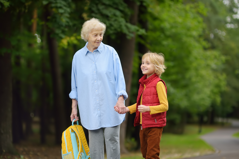 Nonna e nipotino - Nonna sbaglia nipotino