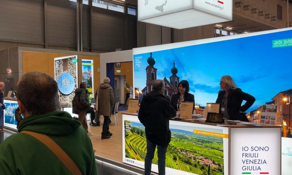 Lo stand di PromoturismoFVG alla Ferien-Messe di Vienna