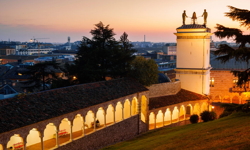 Veduta di Udine dal castello