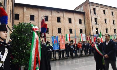 Il governatore del Friuli-Venezia Giulia Massimiliano Fedriga insieme al sindaco di Trieste Roberto Dipiazza