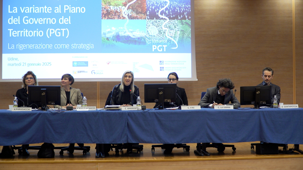 Un momento del convegno svoltosi ieri a Udine alla presenza dell'assessore Cristina Amirante