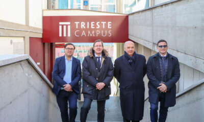 Roberto Dipiazza, Andrea Razzi, Everest Bertoli, Enrico Samer - Trieste Campus