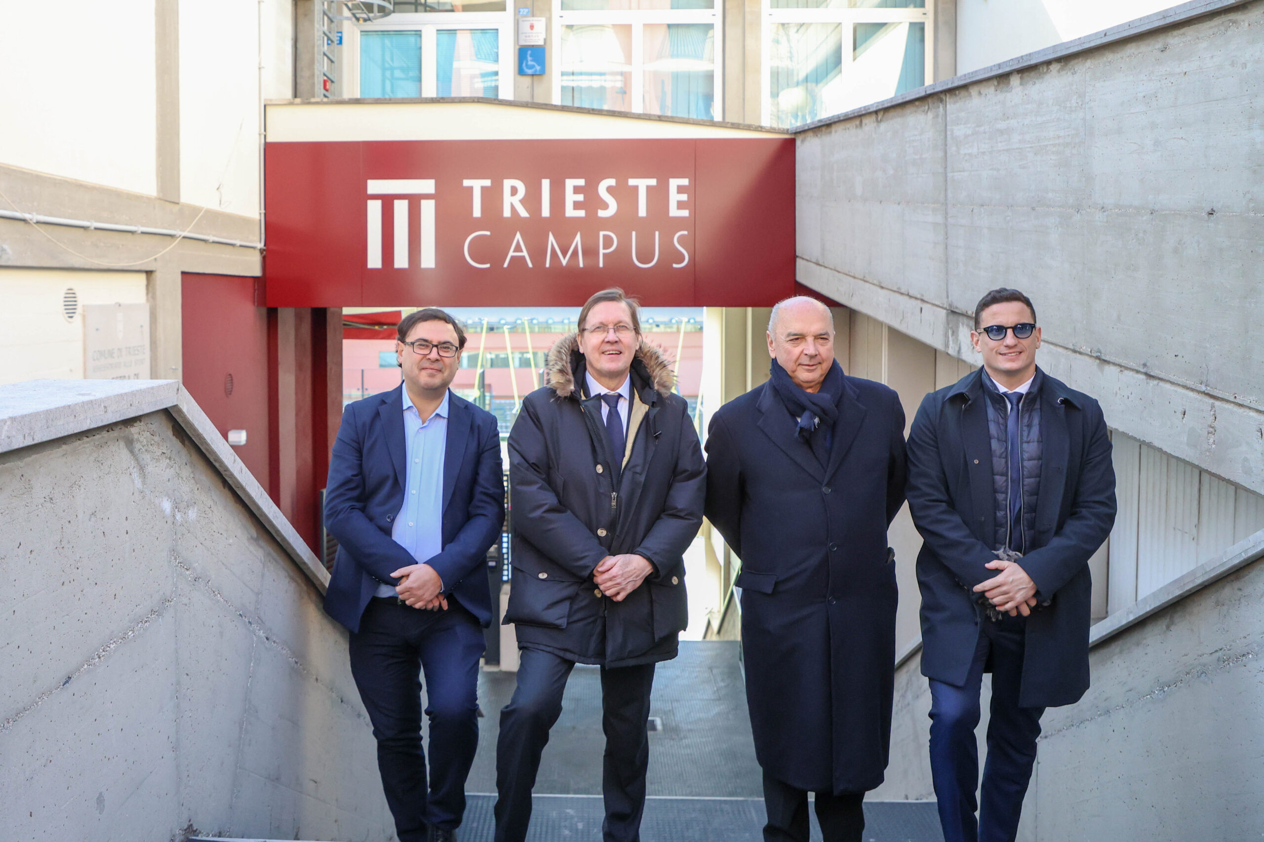 Roberto Dipiazza, Andrea Razzi, Everest Bertoli, Enrico Samer - Trieste Campus