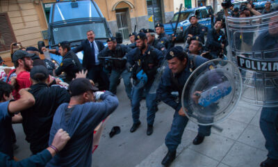 Scontri tra Ultras e Polizia