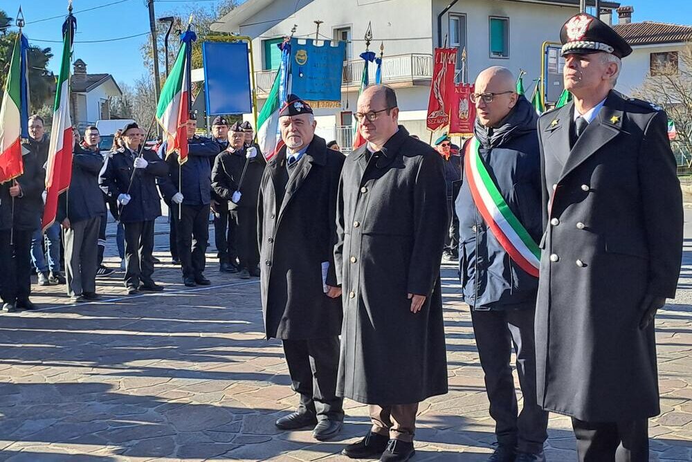 Il vice governatore Mauro Anzil a alla cerimonia