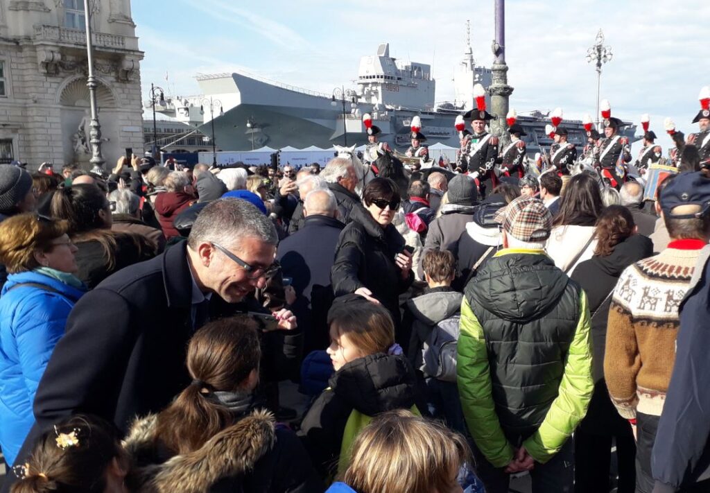 Un momento della manifestazione