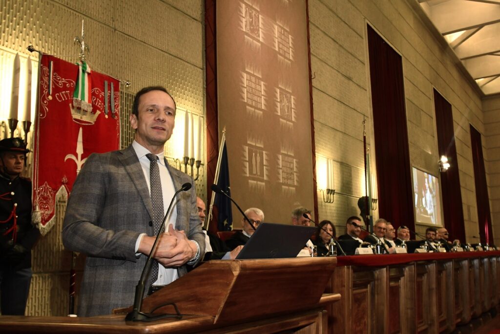 Il governatore Fedriga interviene all'inaugurazione dell'anno accademico 2024/25 dell'Università di Trieste